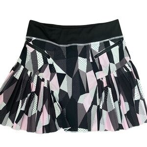 GG Blue Skort -S black , gray , purple , nylon spandex
